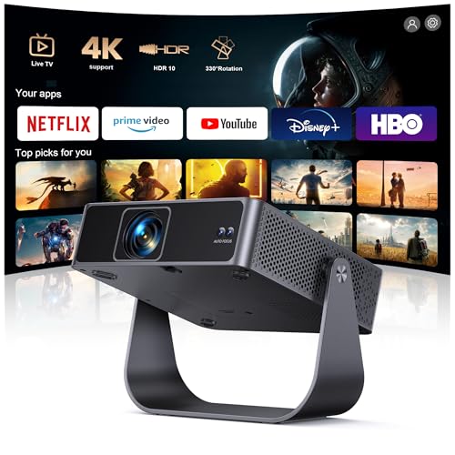 Amazon.co.jp: プロジェクター 4K 家庭用【公式認証アプリ＆ライブTV